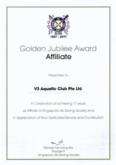V3 Aquatic Club / Singapore Life Saving Society affiliate